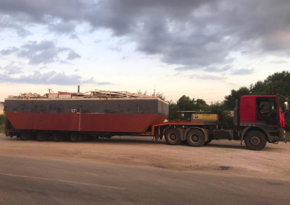 фото Перевозка баржи по всему Крыму и Севастополю 