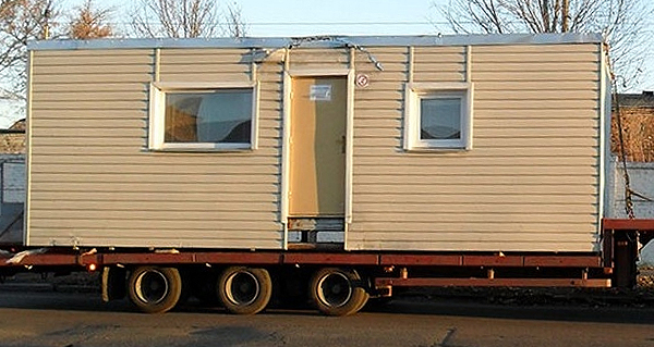 фото Перевозка домов-бытовок по всему Крыму и Севастополю 