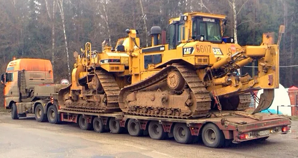 Перевозка трубоукладчиков в Крыму